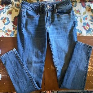 American Eagle 360 Super Stretch jeans.